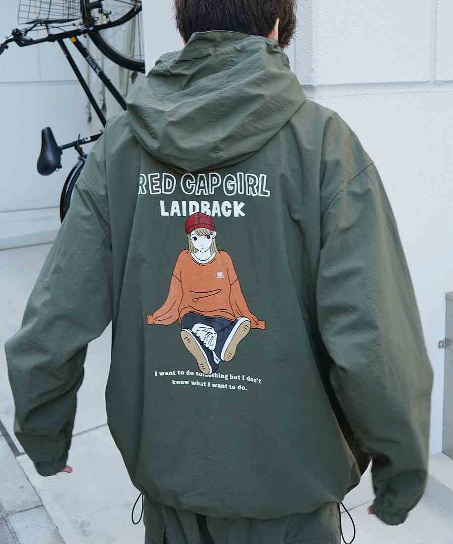 LUXEAKMPLUS ゴルフ フードロゴ軽量ナイロンジャケット | リュクス