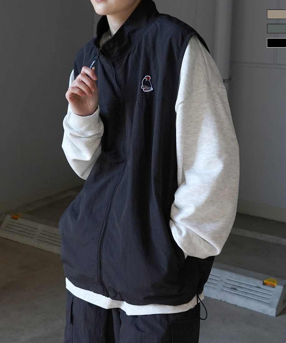 ロアー　ナイロンベスト FARAH|ファーラー】ナイロンジップアップベスト(NAVY) 公式通販