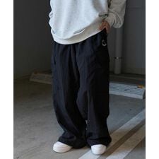 ILL'S 【RED CAP GIRL】ワイドポケット 裾ドローコード ワイドカーゴパンツ