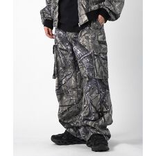 ILL'S 【Labordi ラボード】ツリーカモ柄 ミリタリーワイドカーゴパンツ