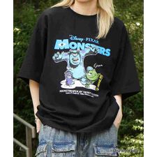 ILL'S 【Disney Pixar 】モンスターズ・インク 半袖プリントTシャツ