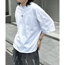 ILL’S(イルズ)プレーティング 裾ドローコード 半袖Tシャツ