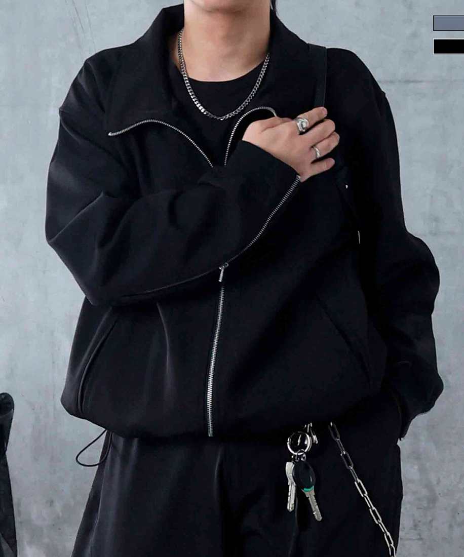 コンファーム（Confirm）/Confirm ドローコード スタンド ZIPブルゾン Confirm ドローコード スタンド ZIPブルゾン | コンファーム(Confirm