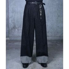 Confirm(コンファーム)ロールアップ デニムスラックス