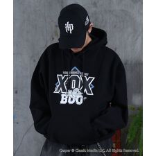 ILL'S Casper ヴィンテージライク レトロ映画 プリントパーカー