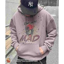 ILL'S 【TOM&JERRY/トムとジェリー】グランジ プリントパーカー