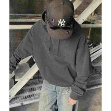 ILL'S 裏毛 レイヤードプルパーカー