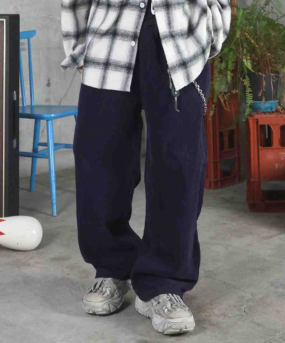 コーデュロイパンツ (青色・ネイビー・ブルー系) の一覧 | マルイ