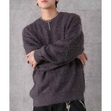 Confirm(コンファーム)モヘアライク シャギー プルオーバーニット