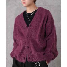 Confirm(コンファーム)モヘアライク シャギー ニット カーディガン