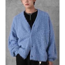 Confirm(コンファーム)モヘアライク シャギー ニット カーディガン