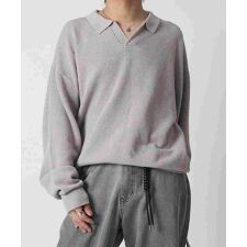 Confirm(コンファーム)スキッパー ベーシックニット