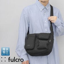 撥水 8ポケット ショルダーバッグ ユティル A5サイズ収納対応 Cityシリーズ
