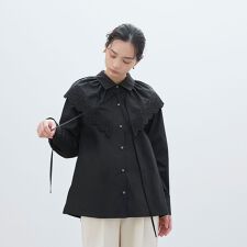 ビアンカ(BIANCA)の【マルチスタイル】襟付き3WAY刺しゅうブラウス