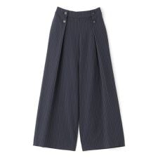 【BAILA12月号掲載】【体型カバー】フロントボタンパンツ