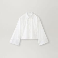 【抜け感スタイル】ワイドスリーブショートシャツ