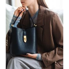 【LA MARGE】【本革】2WAY バケツ型 ワンハンドル バッグ