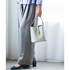 【LA MARGE】【本革】2WAY バケツ型 ワンハンドル バッグ