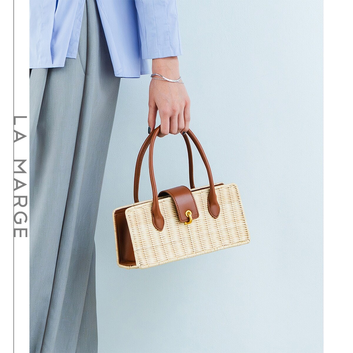 【A4サイズ対応】T-JARDIN BASKET かごバッグ A4サイズ対応】T-JARDIN BASKET かごバッグ / TOCCA