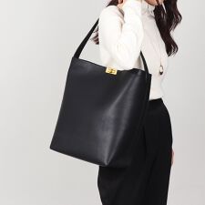 【LA MARGE】【本革】【A4対応】ワンハンドル バケツバッグ