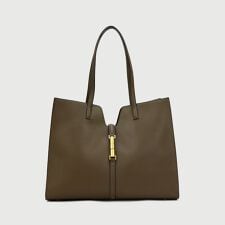 【LA MARGE】【本革】【A4対応】ゴールドポイント レザー トートバッグ