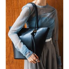 【LA MARGE】【本革】 バケツ型 トートバッグ