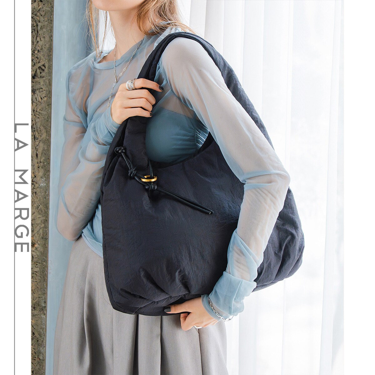 LA MARGE】【本革】 バケツ型 トートバッグ | ラマージ(LA MARGE