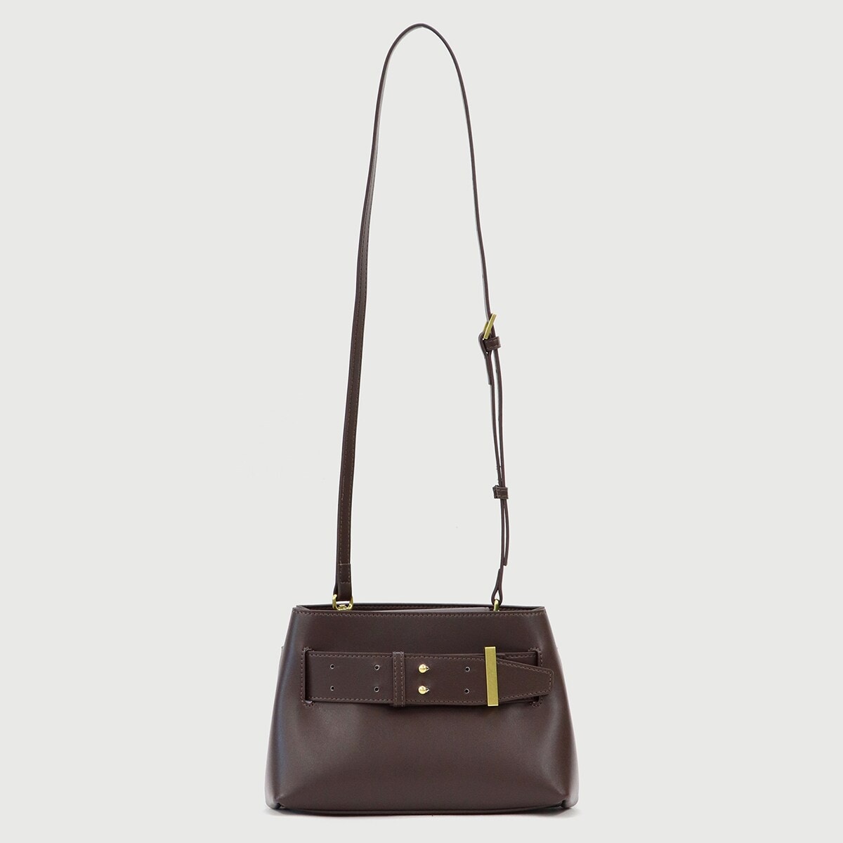 【NEW】ラマージ（LA MARGE）/【LA MARGE】【本革】2WAY フロントベルト レザー ショルダーバッグ LA MARGE】【本革】2WAY フロントベルト レザー ショルダーバッグ