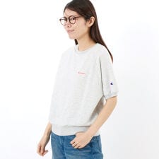 SHORT SLEEVE SWEATSHIRT