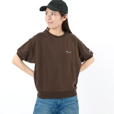 SHORT SLEEVE SWEATSHIRT