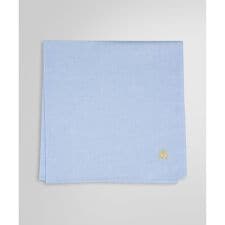 ブルックスブラザーズ(Brooks Brothers)のコットン オックスフォード GFロゴ ソリッド ハンカチ