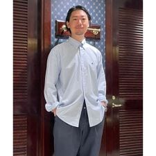 ブルックスブラザーズ(Brooks Brothers)のストレッチオックスフォード GFロゴ カジュアルシャツ Regular Fit