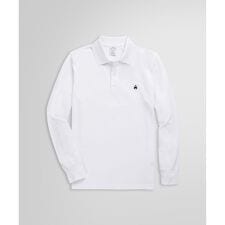 GF　スーピマコットン　ストレッチピケ　ロングスリーブポロシャツ　Slim Fit