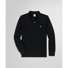 GF　スーピマコットン　ストレッチピケ　ロングスリーブポロシャツ　Slim Fit