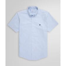 ブルックスブラザーズ(Brooks Brothers)のストレッチコットン GFロゴ ショートスリーブ カジュアルシャツ Regular Fit