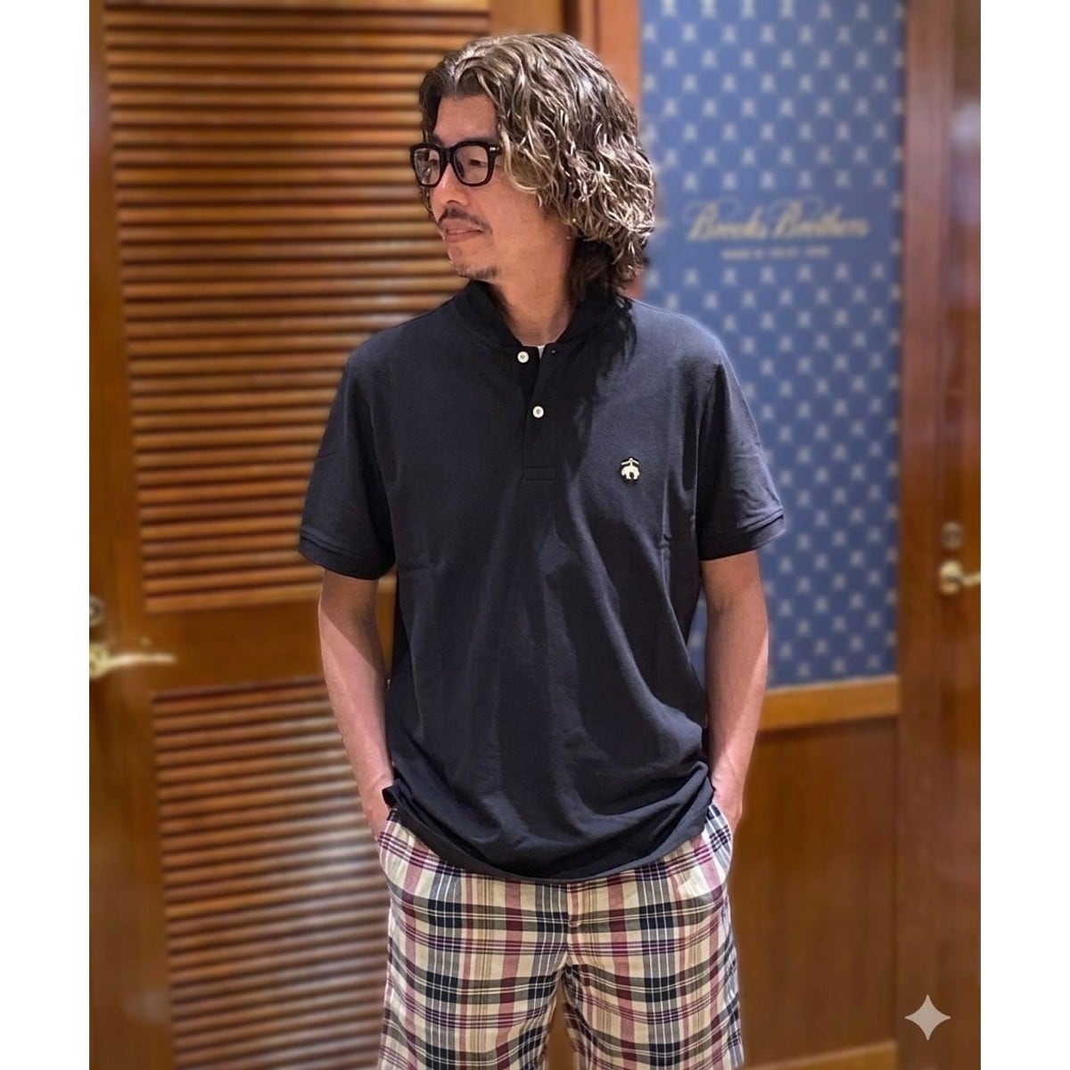 GF スーピマコットン ストレッチピケ ポロシャツ Slim Fit