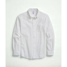 ブルックスブラザーズ(Brooks Brothers)のストレッチコットン シアサッカー ソリッド カジュアルシャツ Regular Fit