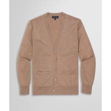 ブルックスブラザーズ(Brooks Brothers)のメリノウール　Vネックカーディガン