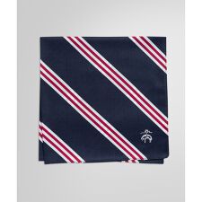 コットン BB#1ストライププリント ハンカチ