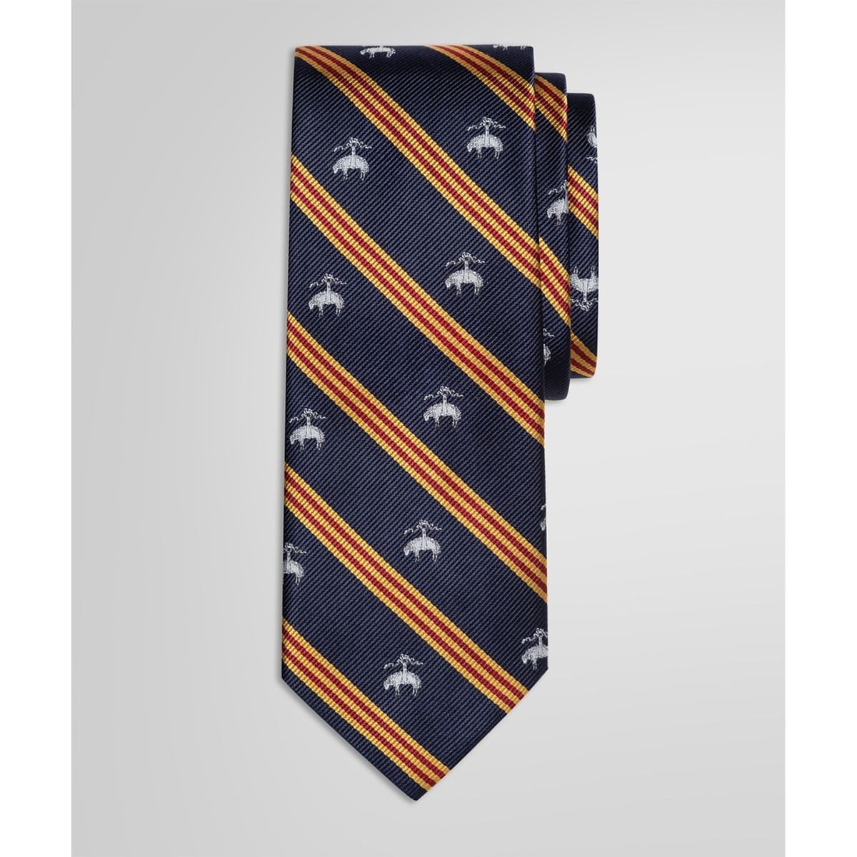 アーガイルサザーランドストライプ GFジャカード レップタイ