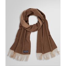 カシミヤ ソリッド リバーシブルマフラー