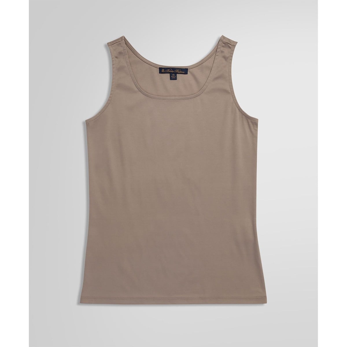 [�}���C]�R�b�g�� �X�N�G�A���E���h�l�b�N �^���N�g�b�v/�u���b�N�X�u���U�[�Y�iBrooks Brothers�j �x�[�W��