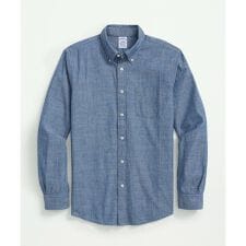 ブルックスブラザーズ(Brooks Brothers)のコットン シャンブレー カジュアルシャツ Regular Fit