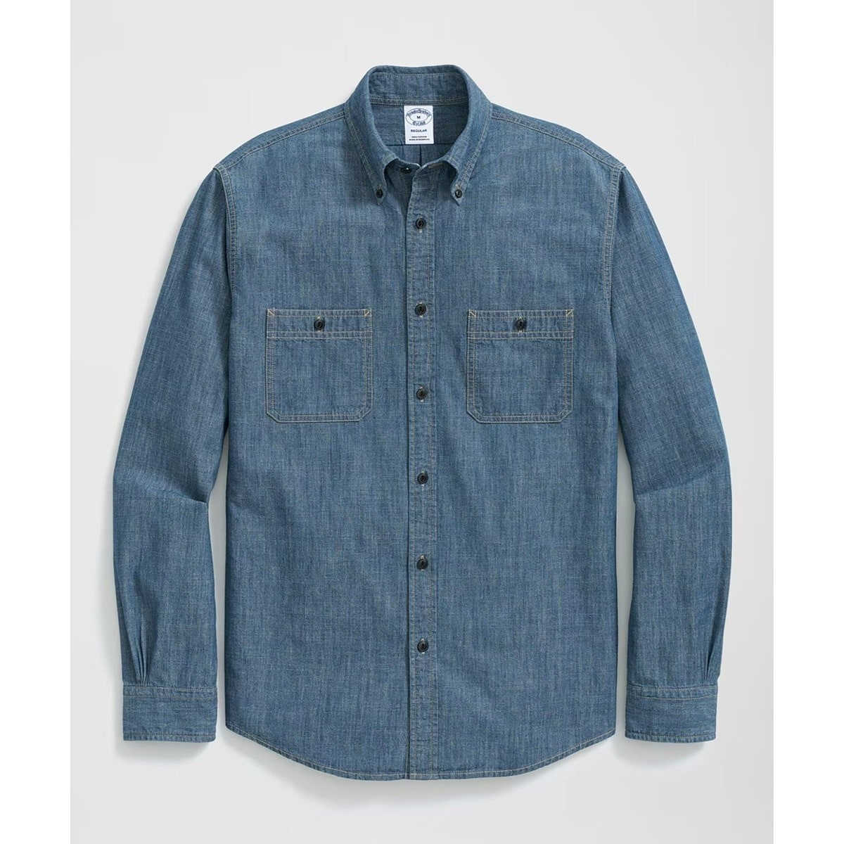 ブルックスブラザーズ（Brooks Brothers）/コットン シャンブレー カジュアルシャツ Regular Fit コットン シャンブレー カジュアルシャツ Regular Fit | ブルックス