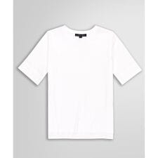 コットンスムース サイドスリット Tシャツ