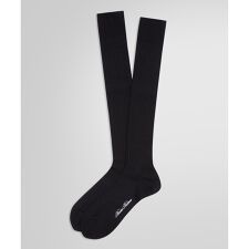 ウールブレンド ドレスハイソックス