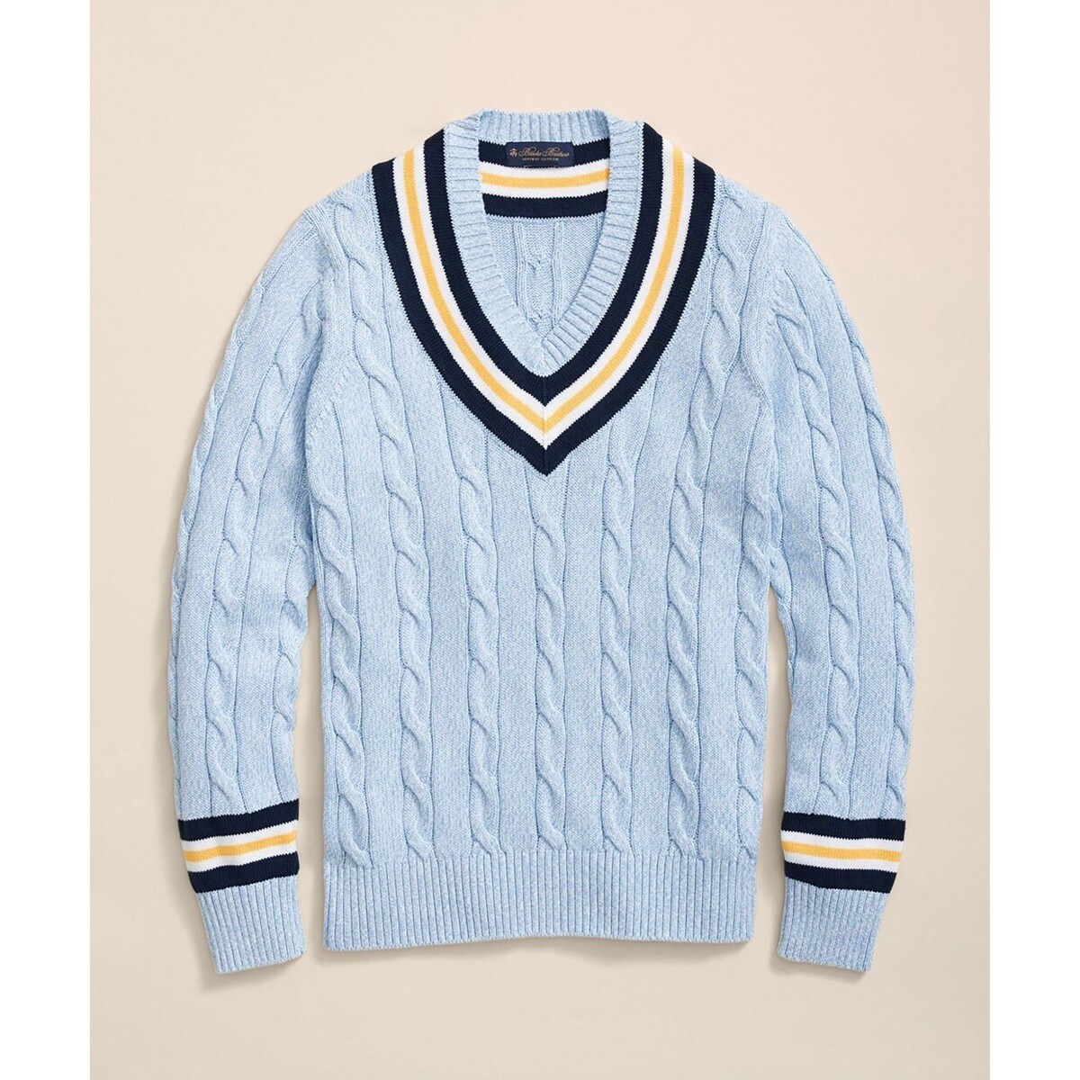 メリノウール ホースインターシャ クルーネックセーター | ブルックス