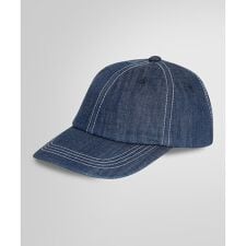 コットン デニム ベースボールキャップ