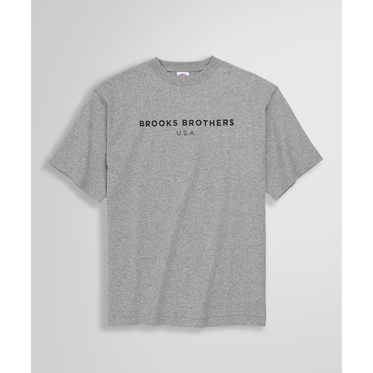 [�}���C]���I�����C���X�g�A���聟LOGO Series �R�b�g�� ���S�v�����g �N���[�l�b�N T�V���c/�u���b�N�X�u���U�[�Y�iBrooks Brothers�j �O���[