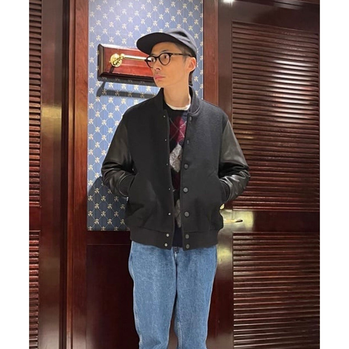 コットンギャバジン カップショルダー ダービージャケット Made in